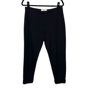 Joie Pants Skinny Shawnta Ponte Cropped Cuffed Hem